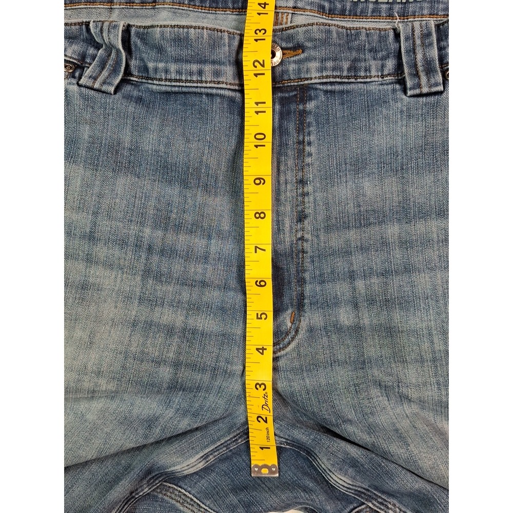 Duluth Trading Co Ballroom Double Flex Jeans Mens 44x32 Stretch Blue Denim - Picture 6 of 15